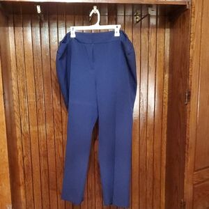 LE SUIT WOMAN SIZE 24W Stylish Blue Trousers